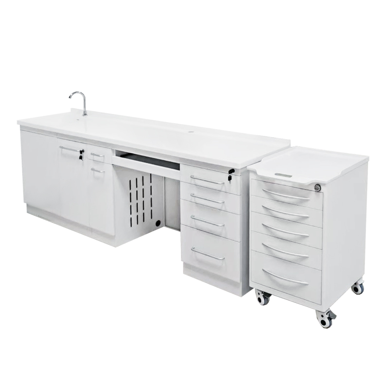 Combination cabinet and medical side cabinet