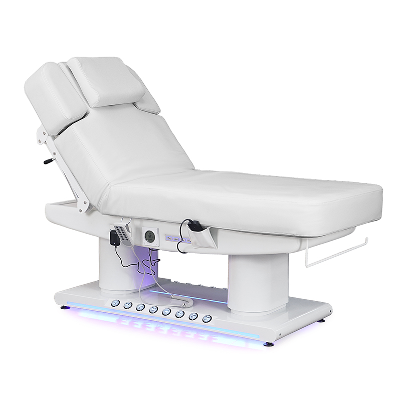 Massage bed with massage and heating functions, customizable